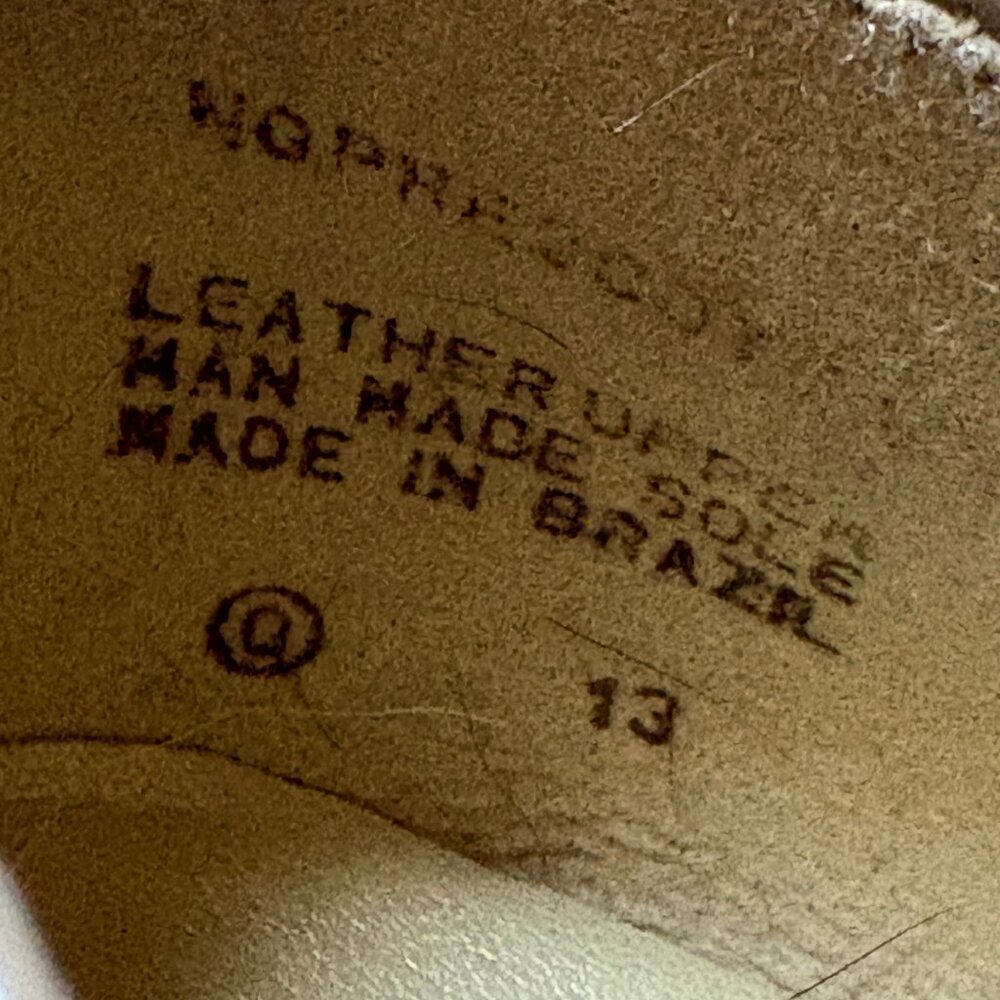 Nine West Taupe Leather Pumps – Size 6 - Picture 8 of 9